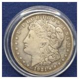 1921-D Morgan Dollar