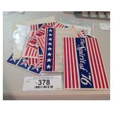 Vintage Flat Sticker Set