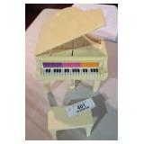 Matel Barbie Electronic Grand Piano & Bench