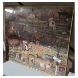 Framed Farm Puzzle