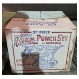 Anchor Hocking Punch Bowl Set