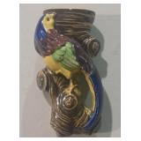 Vintage Tropical Bird Wall Pocket