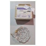 Fostoria Crystal Ornament