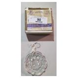 Fostoria Crystal Ornament