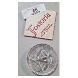 Fostoria Crystal Ornament