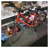 Red Specialized Alibi Hybrid Bicycle
