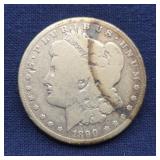1890-O Morgan Dollar