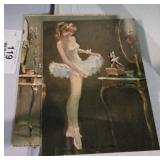 Vintage Lithograph Pair of Prints