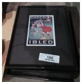 Framed Wine Labels