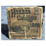 Vintag Hazard Cartridges 10 ga Load 704 Shotshells