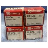 Hornady 20 cal 33 ga V-Max Bullets