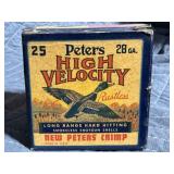 Vintage Peters High Velocity 28 ga Shotshells