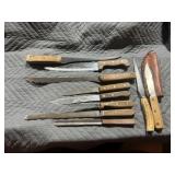 Flat of Kitchen Knives