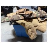 Hunting Clothes & Gun Cases.