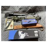 Flat of Knives & Sheath