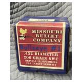 MBC Bullseye #1 45 cal 200 grain LSWC
