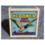 Vintage Federal Hi-Power 12 ga Shotshells & Box