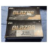CCI Blazer Brass 9mm Ammo