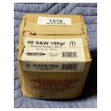 40 S&W (.401) 180 grain Round Nose FMS Bullets