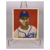1949 Bowman Gil Hodges Baseball Card