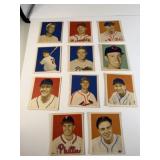 Lot of 11 Vintage 1949 Bowman Baseball Cards