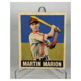 1948 Leaf Marty Marion Baseball Card