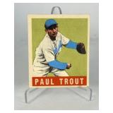 1948 Leaf Dizzy Trout Baseball Card