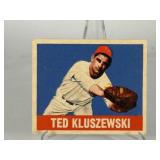1948 Leaf Ted Kluszewski Rookie Baseball Card