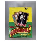 1987 Topps Baseball Cards Wax Box