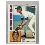 1984 Topps Don Mattingly Rookie Baseball Card