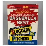 1986 Fleer Ltd Ed MLB