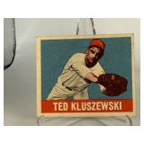 1948 Leaf Ted Kluszewski Rookie Baseball Card