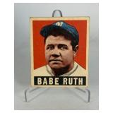 1948 Leaf Babe Ruth Baseball Card