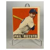1948 Leaf Phil Rizzuto Baseball Card