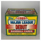 1989 Topps Major League Debut Baseball Card Set