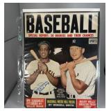 Willie Mays Autographed Baseball Magazine Cover