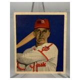 1949 Bowman Enos Slaughter Baseball Card