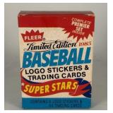 1985 Fleer Ltd Ed Baseball Superstars Card Set