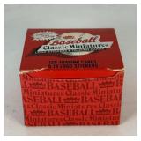 1986 Fleer Baseball Classic Miniatures Card Set