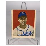 1949 Bowman Gil Hodges Baseball Card