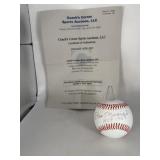 Stan Musial Autographed Baseball