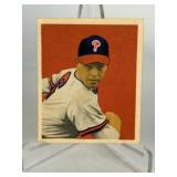 1949 Bowman Robin Roberts Rookie Baseball Card