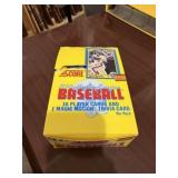 1990 Score Baseball Cards Hobby Box