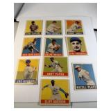 Lot of 10 Vintage 1948 Leaf Baseball Cards