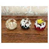 3 Paperweights