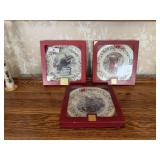 3 Lenox Holiday Collector Plates