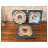 3 Lenox Holiday Collector Plates