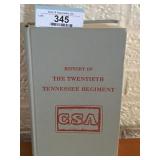 The History of the Twentieth Tennessee Regiment