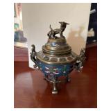 Cloisonne Incense Burner