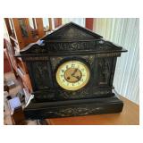 Antique Marble Mantle Clock